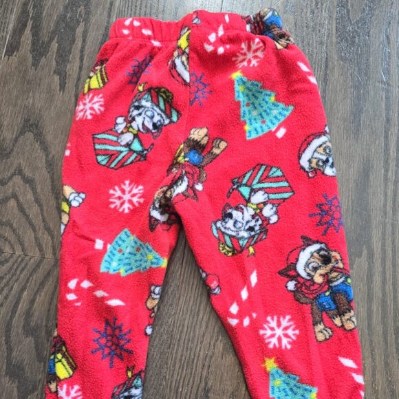Kids Toddler Vintage Nickelodeon Size 2T Christmas Holiday PJ's Pajamas - Picture 1 of 3